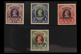 1938 Geo VI High Values, 2r - 15r, SG B48 - 51w, Superb Never Hinged Mint. (4 Stamps) For More Images, Please Visit Http - Kuwait