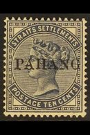 PAHANG 1889 10c Slate, Ovptd "PAHANG", SG 3, Very Fine And Fresh Mint. For More Images, Please Visit Http://www.sandafay - Autres & Non Classés