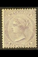 1863-72 6d Dull Violet, Wmk Crown CC, Perf.14, SG 63, Mint, Part Original Gum, Cat.£425. For More Images, Please Visit H - Maurice (...-1967)