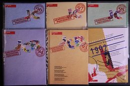 1988-97 YEAR PACKS - Complete Run Of Packs, With All Basic Sets & Miniature Sheets From The Period Approx Michel Cat. Va - Other & Unclassified
