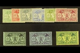 ENGLISH 1911 Complete Definitive Set, SG 18/28, Very Fine Mint. (9 Stamps) For More Images, Please Visit Http://www.sand - Other & Unclassified