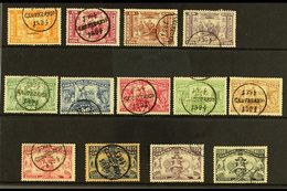 AZORES 1894 Henry The Navigator Complete Set, SG 143/55, Afinsa 60/72, Fine Used (13 Stamps) For More Images, Please Vis - Autres & Non Classés