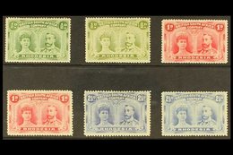 1910-13 Monocolour Double Heads Group, Incl. ½d Yellow-green, Olive-green, 1d Bright Carmine, Rose-red, 2½d Bright Ultra - Other & Unclassified