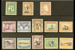 1933 Centenary Of Abolition Of Slavery And Death Of William Wilberforce Complete Pictorial Set, SG168/180, Fine Mint, A  - Sierra Leone (...-1960)