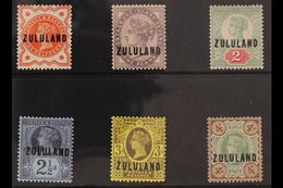 ZULULAND 188-93 GB Overprinted Set To 4d, SG 1/6, Good To Fine Mint. (6 Stamps) For More Images, Please Visit Http://www - Sin Clasificación