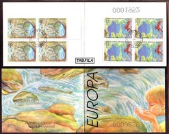 BULGARIA / BULGARIE - 2001 - Europe - L'eau, Resoursse Naturelle - Booclett - Very  RARE (O) - Gebraucht