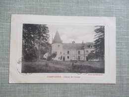 CPA 61 COURTOMER CHATEAU DE L'AUNAY - Courtomer