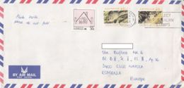 LIVING TOGETHER, POSSUM, SQUIRREL GLIDER, STAMPS ON COVER, 1992, AUSTRALIA - Lettres & Documents