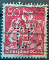 DEUTSCHES REICH - Canceled - Mi 186 - 80M - Used Stamps