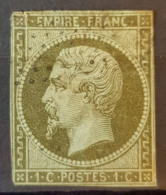 FRANCE - Canceled - YT 11 - 1c - 1853-1860 Napoléon III.