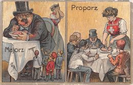 Majorz Proporz - Schweitz Agitation-Comité Für Den Nationalrats Proporz - Wahlpropaganda 1910 - Altri & Non Classificati