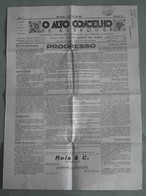 Alenquer - Jornal "O Alto Concelho" Nº 27 De 3 De Maio De 1932 - Imprensa - Filatelia - Allgemeine Literatur