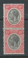 Tanganyika 1927 15c KGV MNH Pair - Tanganyika (...-1932)