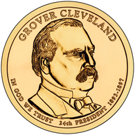 2012 • $1 • US President Grover Cleveland (2nd Term) - 2007-…: Presidents