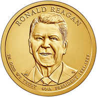 2016 • $1 • US President Ronald Reagan - 2007-…: Presidents