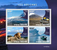 Togo. 2019 Volcanoes. (302a)  OFFICIAL ISSUE - Volcanos