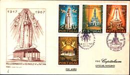 12997a)F.D.C.vaticano Serie Completa PaoloVI A Fatima 13 -5-67 - FDC