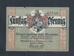 MILITARIA ALLEMAGNE BILLET DE BANQUE DE 1918 PENDANT GUERRE : - Sonstige & Ohne Zuordnung