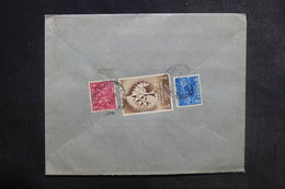 INDE - Enveloppe Commerciale De Calcutta Pour La France En 1956, Affranchissement Plaisant Au Verso - L 38827 - Covers & Documents