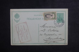 BULGARIE - Entier Postal + Complément De Philippople Pour Le Royaume Uni En 1916 - L 38846 - Cartes Postales