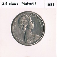 1981 (Canada) • 20c • Standard Platypus Design • Uncirculated Coin In Acid Free Coin Holder - Other & Unclassified