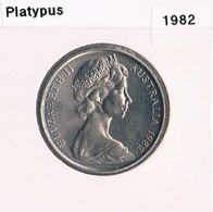 1982 • 20c • Standard Platypus Design • Uncirculated Coin In Acid Free Coin Holder - Other & Unclassified