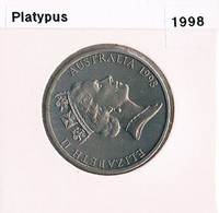 AUSTRALIA • 1998 • 20c • Standard Platypus Design • Uncirculated Coin In Acid Free Coin Holder - Other & Unclassified