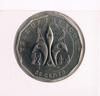 AUSTRALIA • 2008 • 50c • Year Of The Scout • Uncirculated Coin In Acid Free Coin Holder - Otros & Sin Clasificación