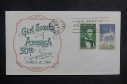 ETATS UNIS - Enveloppe FDC En 1962 - Scoutisme - L 38905 - 1961-1970