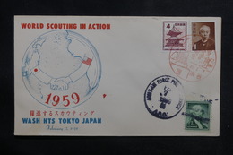JAPON - Enveloppe FDC En 1959 - Scoutisme - L 38914 - FDC