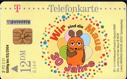 ! Telefonkarte, Telecarte, Phonecard, 2001, S PD2, Sendung Mit Der Maus, Germany - P & PD-Series : D. Telekom Till