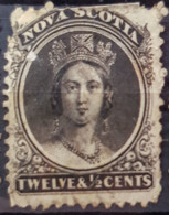 NOVA SCOTIA 1860 - Canceled - SG17 - 12.5c - Ungebraucht