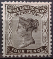 PRINCE EDWARD ISLAND 1868 - MLH - Sc. 9 - 4p - Unused Stamps