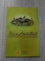 Romania - Rosia Montana - Gold Mining - Tourist Illustrated Map - Tourism Brochure - Karte Carte - Tourisme