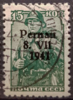 DEUTSCHES REICH 1941 - Deutsche Besetzung Estland / PERNAU - Canceled - Mi 7 - Bezetting 1938-45