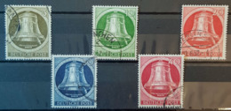 BERLIN 1951 - Canceled - Mi 82-86 - Freiheitsglocke (complete Set) - Used Stamps