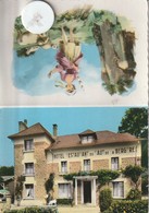 19 -Très Belle Carte Postale Semi Moderne De AUBAZINE Carte Du Restaurant   LE SAUT DE LA BERGERE - Autres & Non Classés