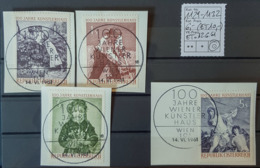 AUSTRIA - Canceled - ANK 1129-1132 - 100 Jahre Künstlerhaus (cancel: FD + 2 Days ... !) - Lettres & Documents