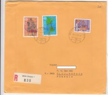 LOT 3 COVER, STAMPS ON REGISTERED COVER, SEE SCAN IMAGE. - Storia Postale