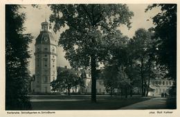 Karlsruhe Allemagne Deutschland Bade Wurtemberg Schlossturm Und Schlossgarten Ed Photo R. Kellner - Karlsruhe