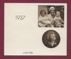 130819A - CALENDRIER 1937 ROYAUTE BELGIQUE Reine Enfant - Klein Formaat: 1921-40