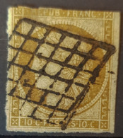 FRANCE - Canceled - YT 1 - 10c - 1849-1850 Cérès