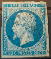 FRANCE - Canceled - YT 14b - 20c - 1853-1860 Napoléon III.