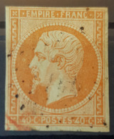 FRANCE - Canceled - YT 16 - 40c - 1853-1860 Napoléon III.
