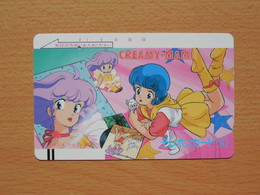 Japon Japan Free Front Bar, Balken Phonecard - 110-1877 / Creamy Mami / Anime, Comic, Manga / / One Punch / RARE - BD