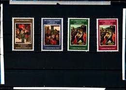 6600B)  NUOVE EBRIDI-1964 -QUADRI-NATALE -MNH** - Unused Stamps