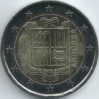 Andorra 2018    2 Euro    UNC Uit De Rol - UNC Du Rouleaux !! - Andorra