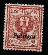 S114 - ITALY - AEGEAN ISLANDS- PATMO - 1912 - SC#: 1 - MH - Egeo (Patmo)