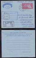 Norway Norwegen 1966 PAQUEBOT British Aerogramme Air Letter Stationery NARVI To GREENOCK Scotland - Covers & Documents