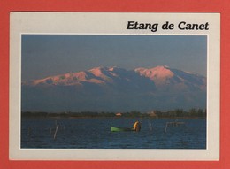 CP 66 CANET EN ROUSSILLON  Etang De Canet Année 1989 - Canet En Roussillon
